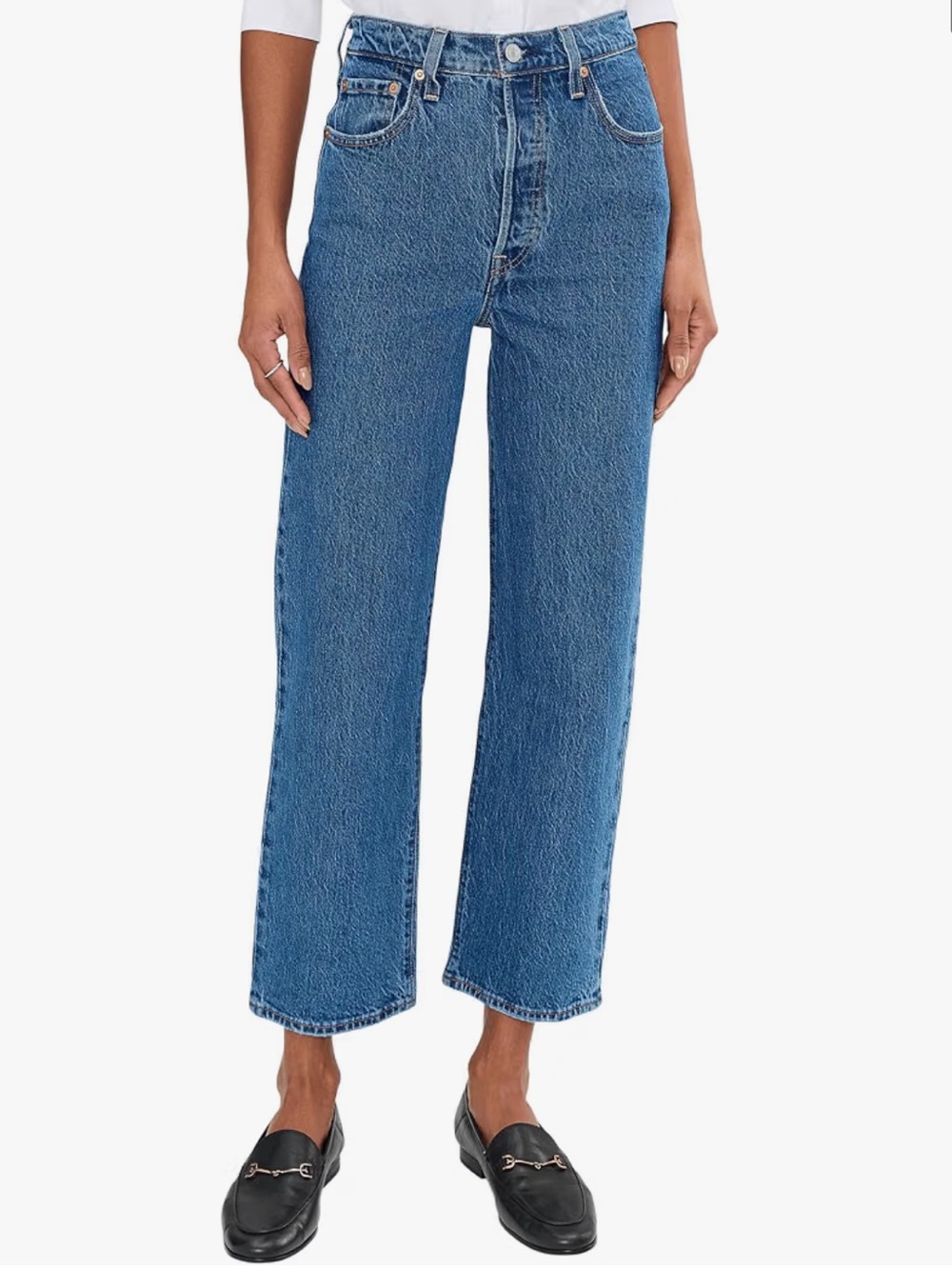 Ribcage Straight Ankle Jeans - 30